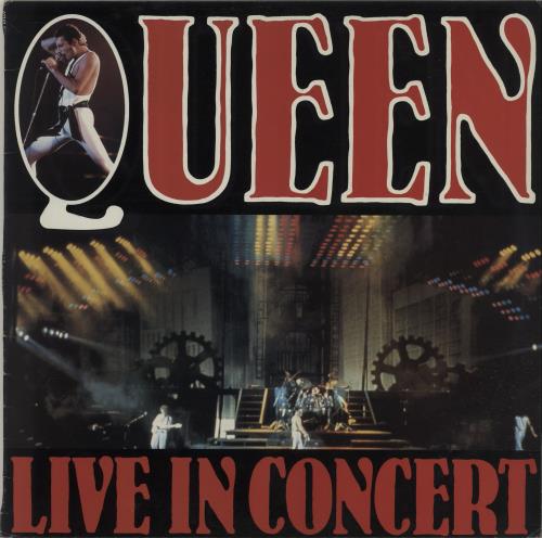 Queen ライブ LP レコード EMC 3008 Queen Live In Concert New Zealand vinyl LP album (LP record) (74629)